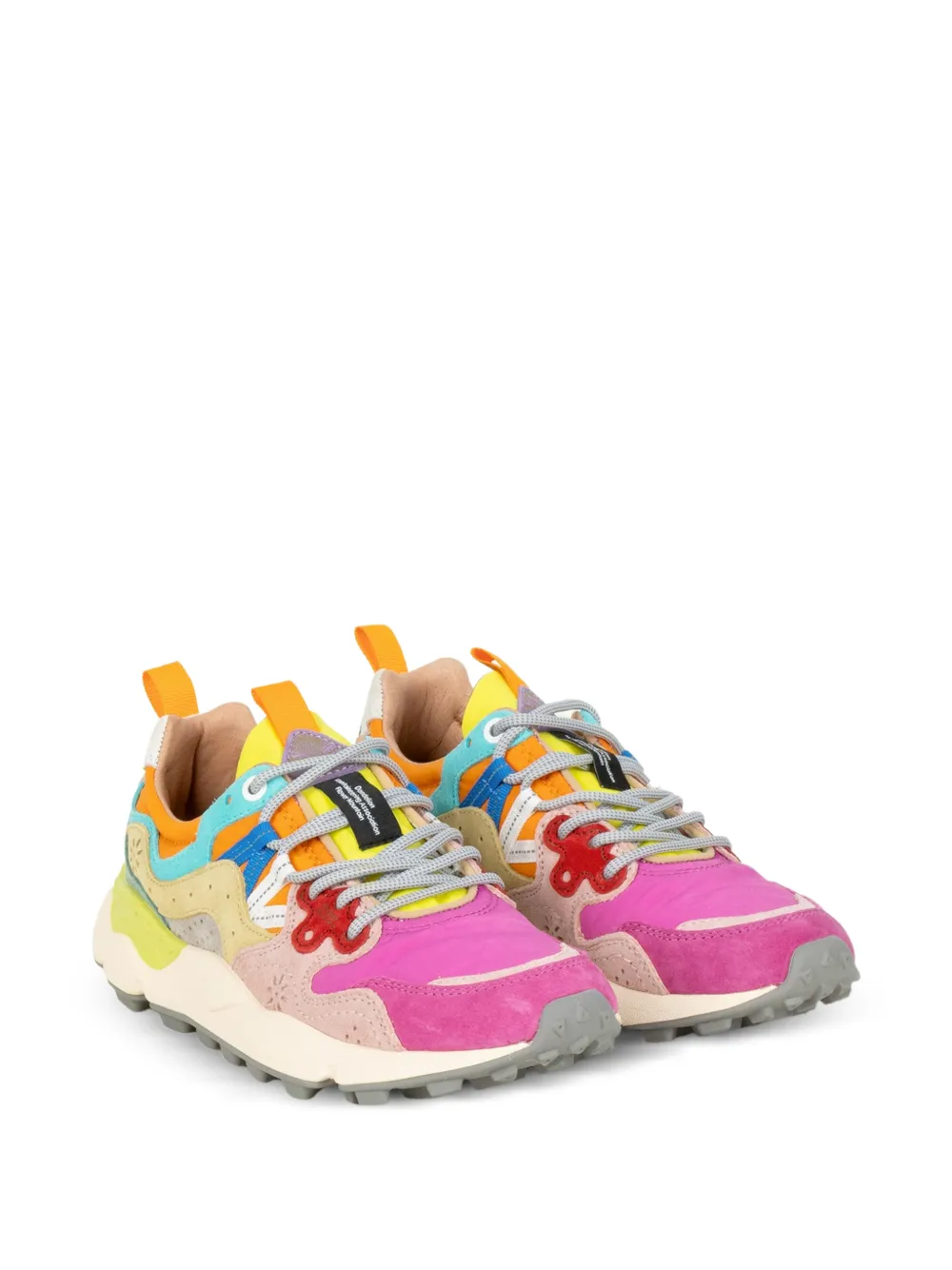  Flower Mountain Yamano 3 Multicoloured Sneakers - Pink 
