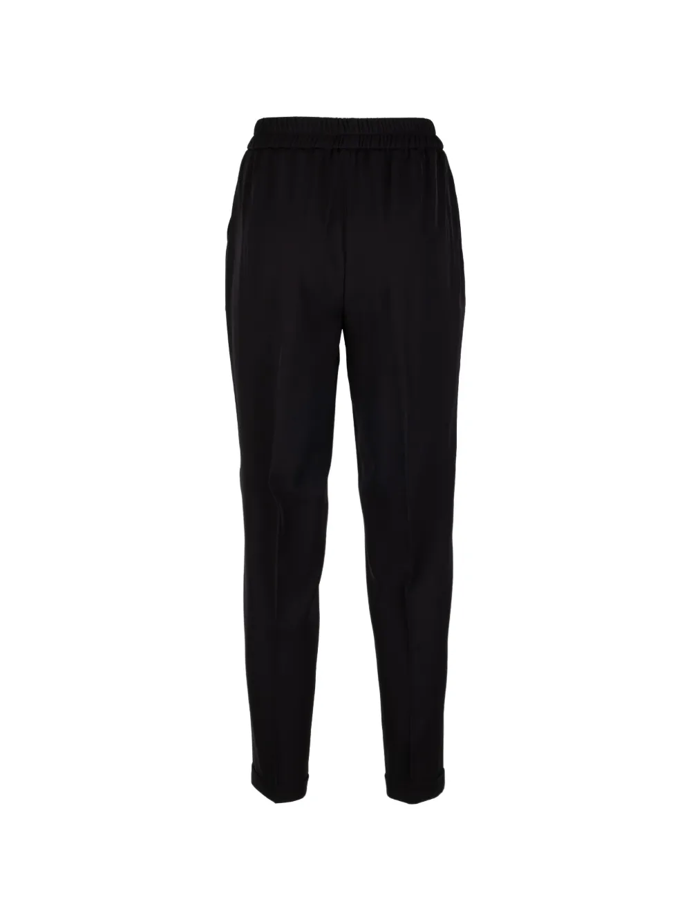  Via Masini 80 Elasticated Trousers - Black 