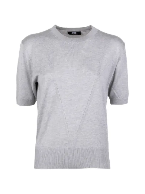 ALPHA STUDIO seam detail T-shirt