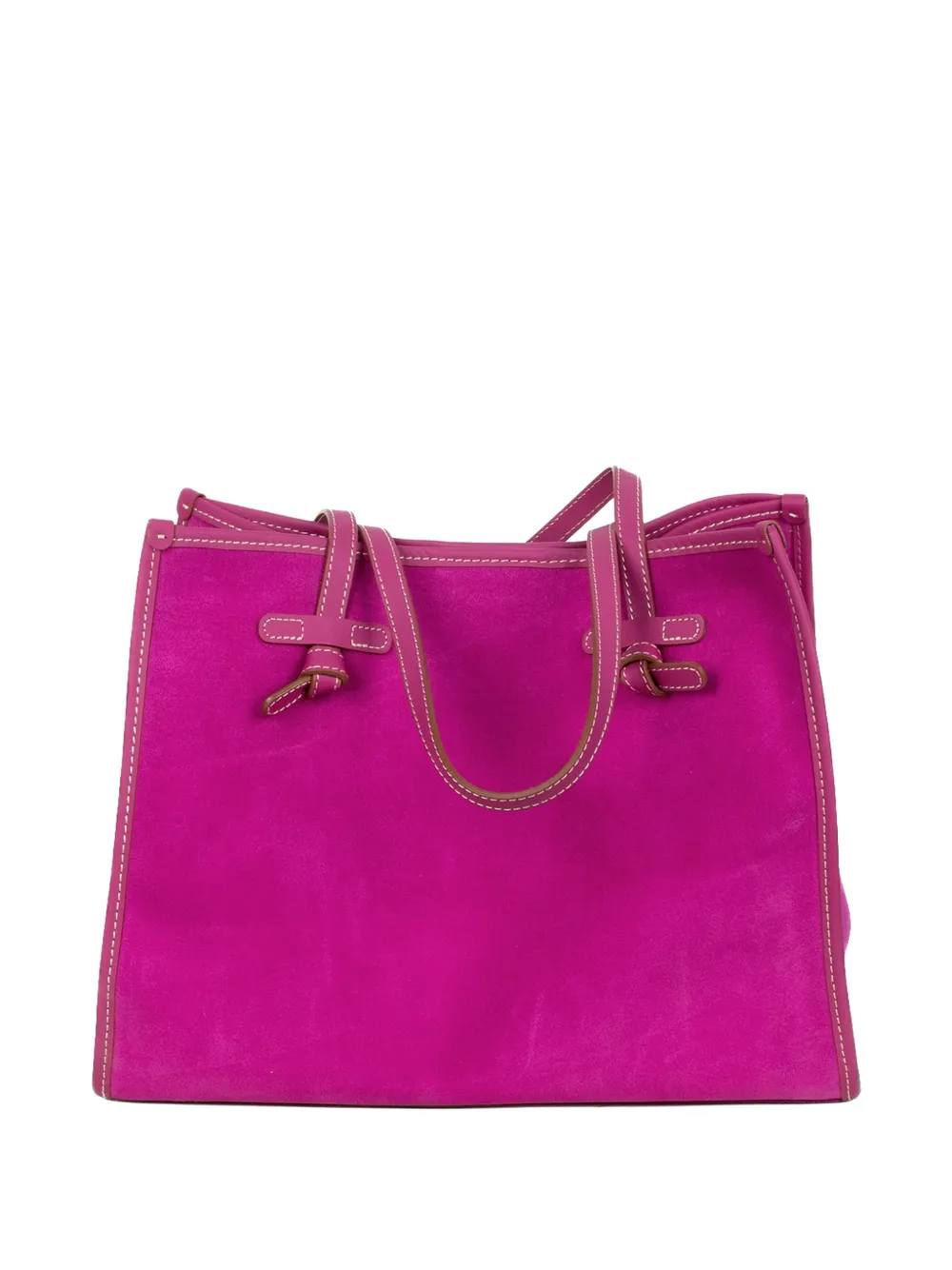 GIANNI CHIARINI Marcella tie detail tote bag - Rosa