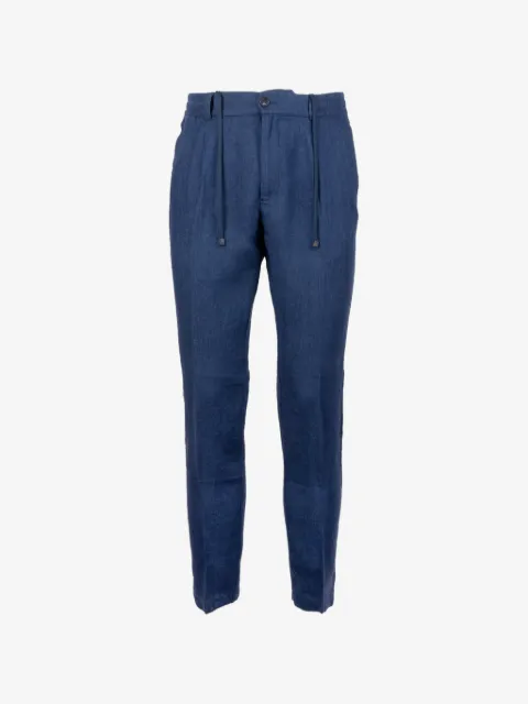 Cruna pantalones con cordones en la pretina