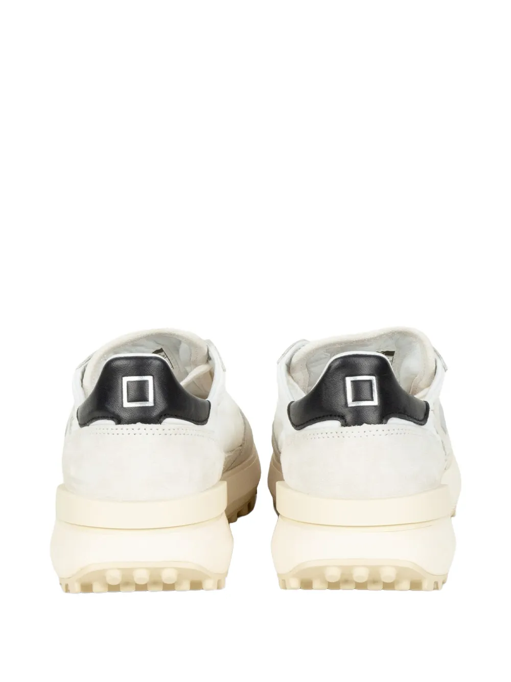 D.A.T.E. Sneakers met vlakken Wit