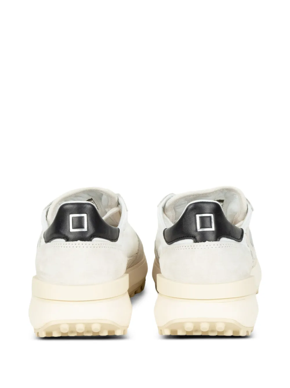  D.a.t.e. Panelled Sneakers - White 