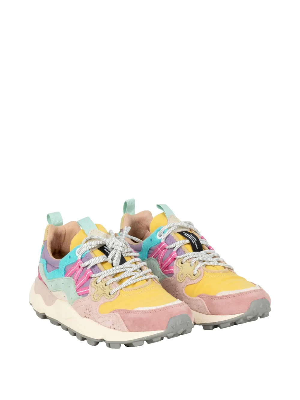 Flower Mountain sneakers Geel