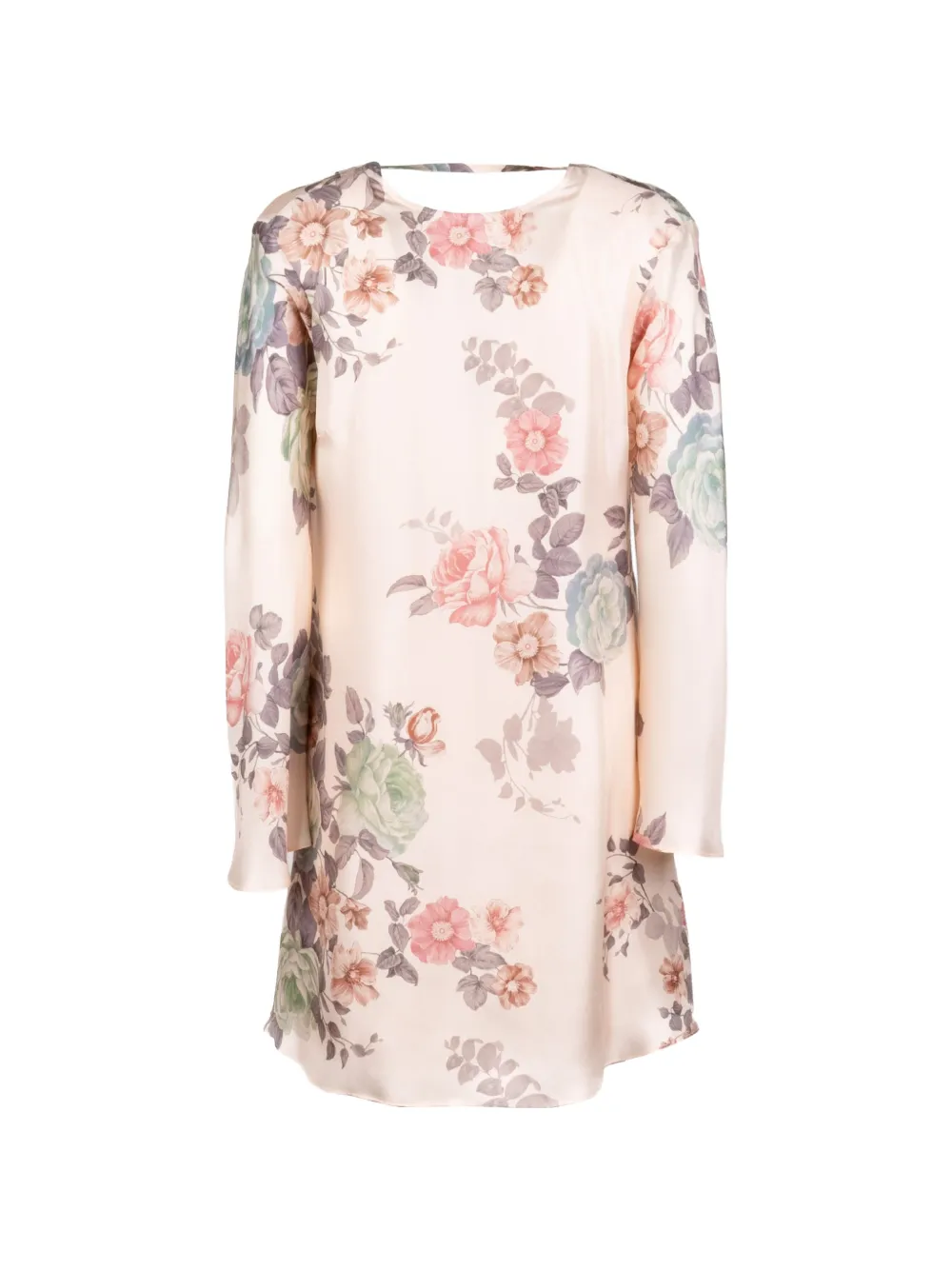 Marella Mini-jurk met bloemenprint Beige
