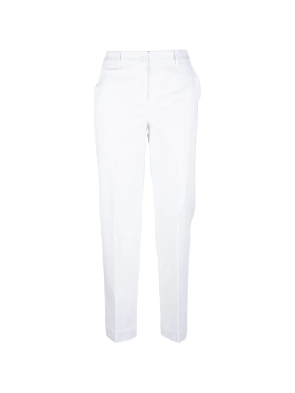 Via Masini 80 Broek met knopen Wit
