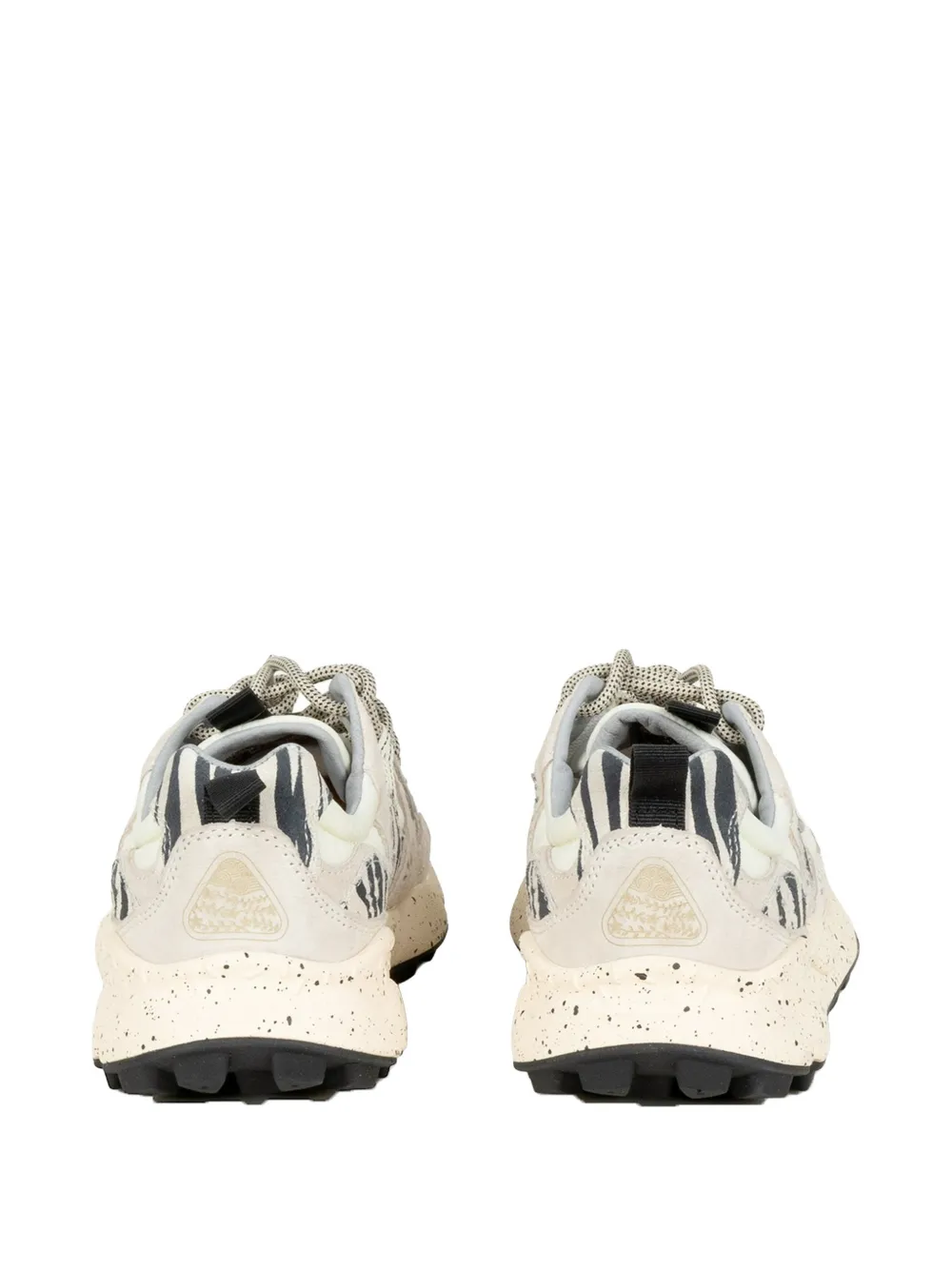 FLOWER MOUNTAIN Yamano 3 sneakers met dierenprint Wit