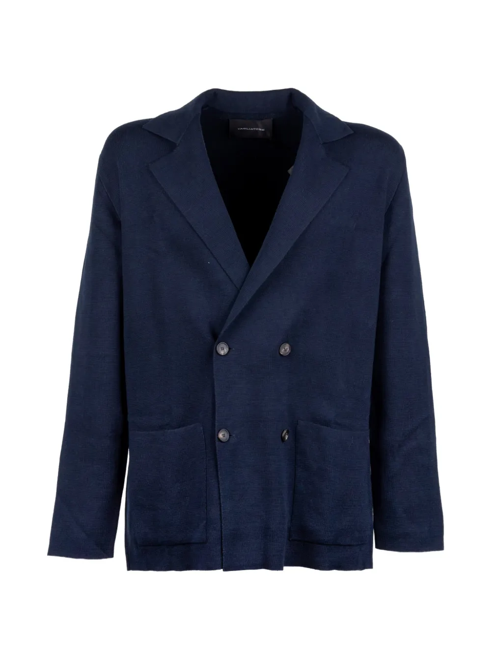 Tagliatore double-breasted pocket blazer - Blu