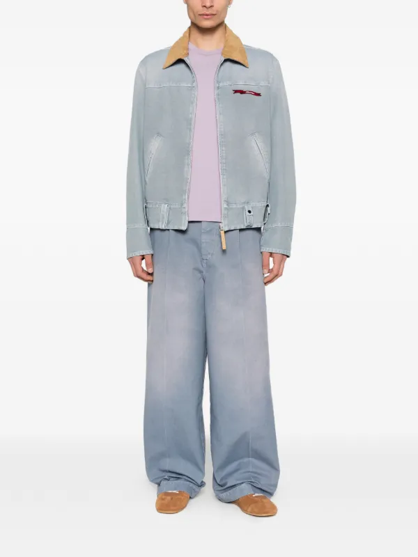 Marni プリーツ パンツ | ブルー | FARFETCH JP