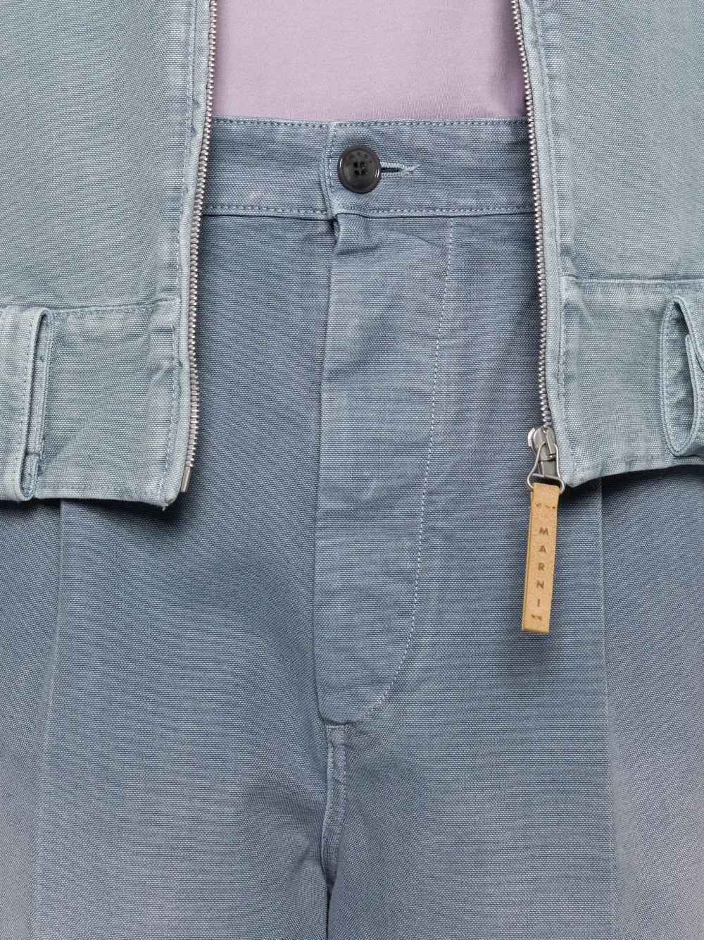 Marni Plooibroek met knoopsluiting Blauw
