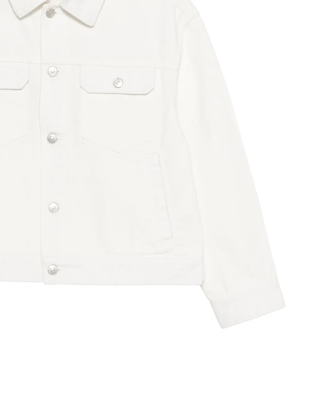  Dunst Denim Trucker Jacket - White 