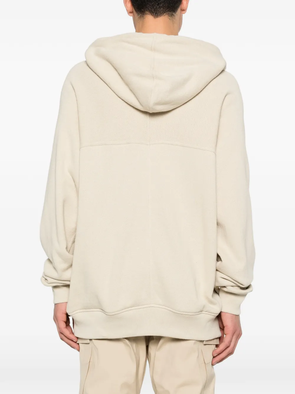 Rick Owens ジップアップ パーカー | ニュートラル | FARFETCH JP
