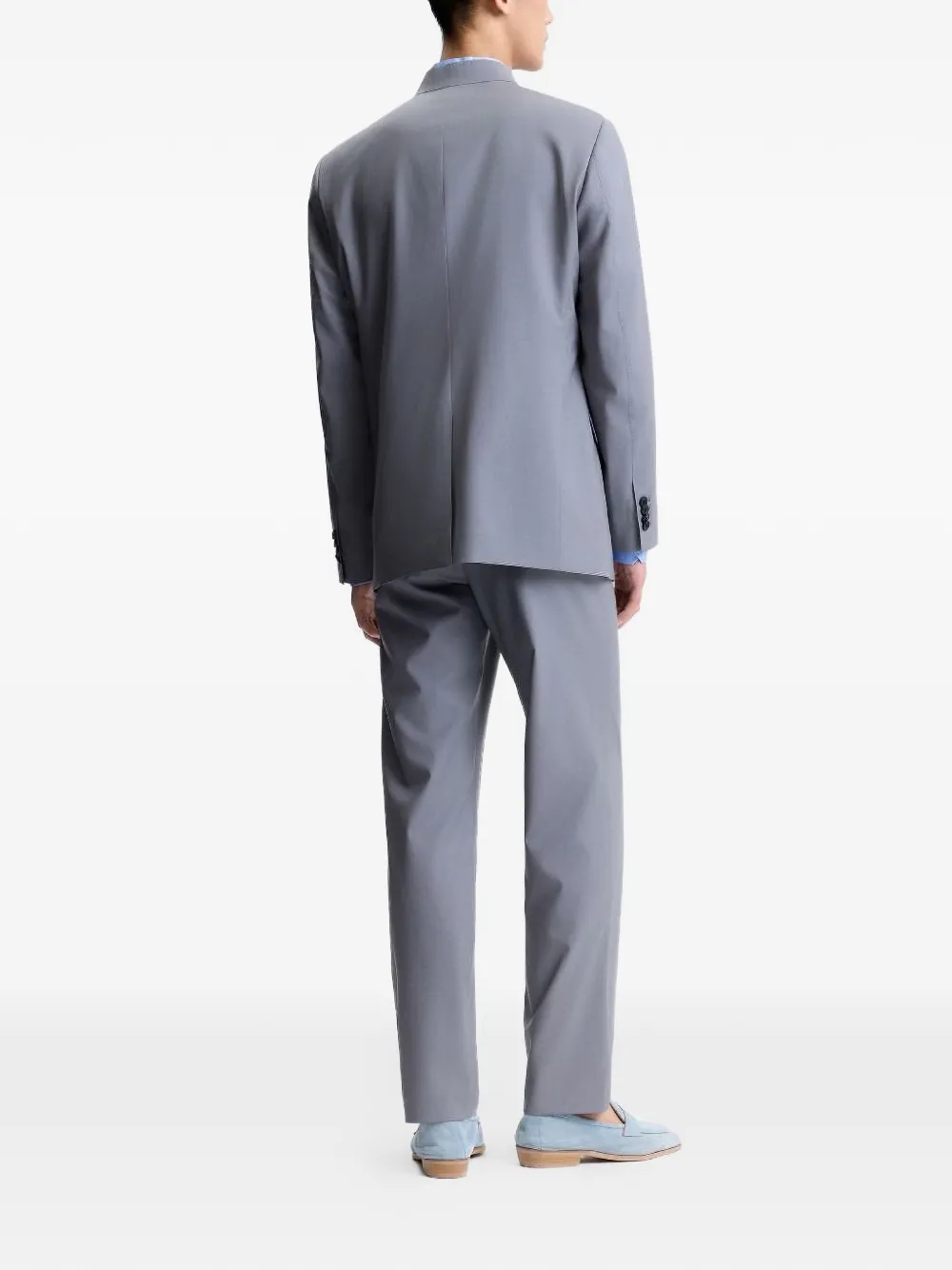 Shanghai Tang Broek met riemlussen Grijs
