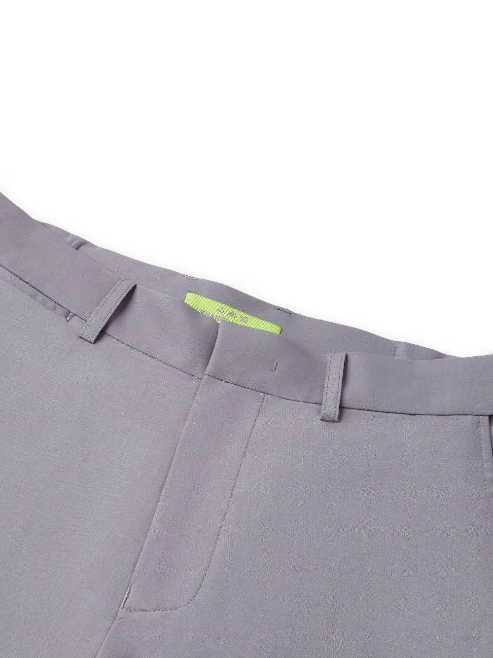 Shanghai Tang Broek met riemlussen Grijs
