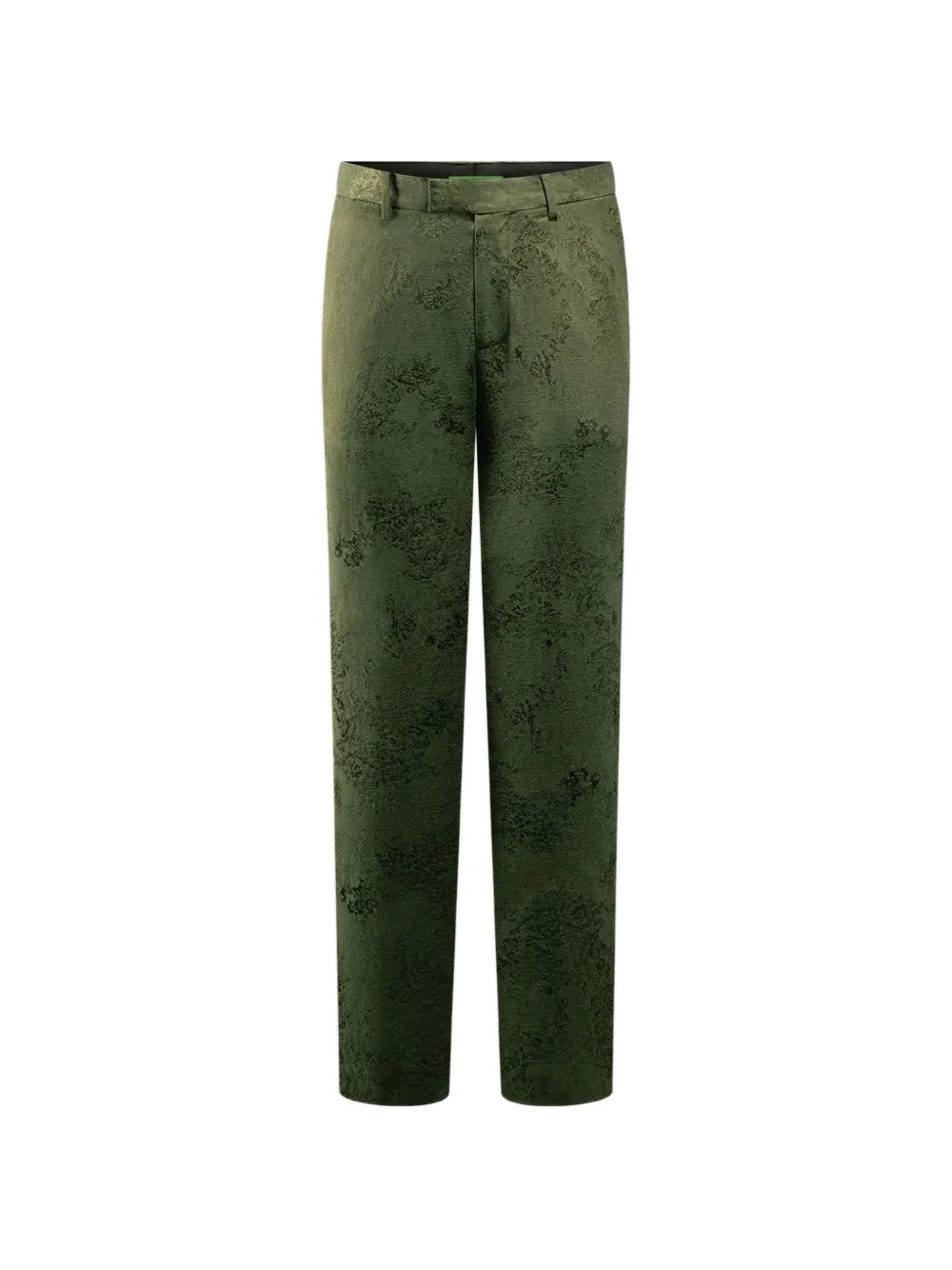 Shanghai Tang Pantaloni a fiori - Verde