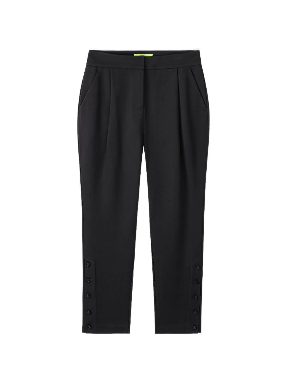 Shanghai Tang button trousers - Schwarz