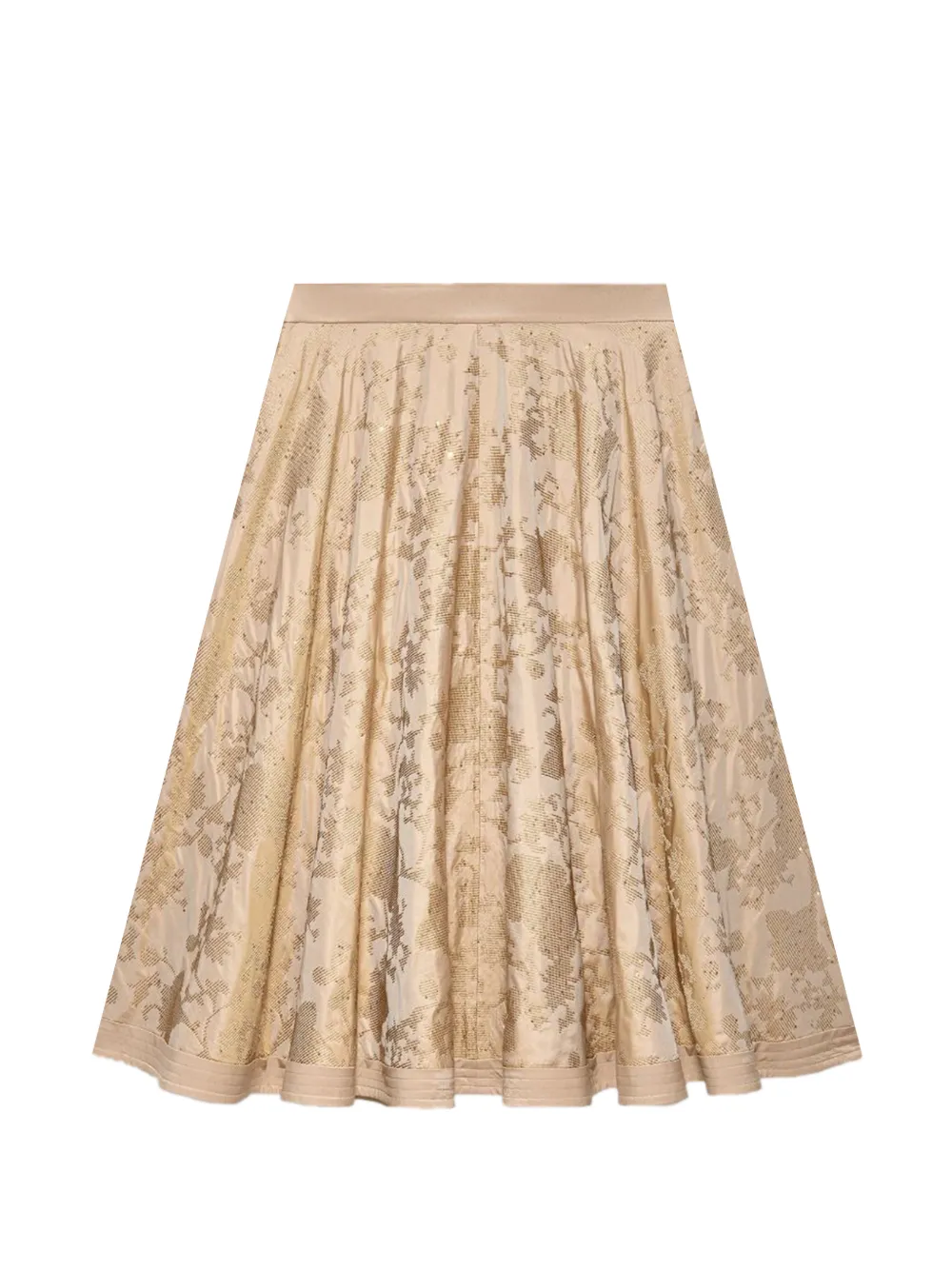 Shanghai Tang Gonna con paillettes - Toni neutri