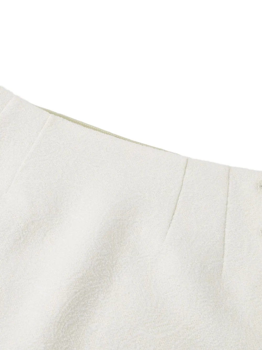 Shanghai Tang Rok met bloemenprint Beige