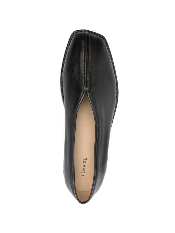 LEMAIRE open-toe Loafers | Black | FARFETCH