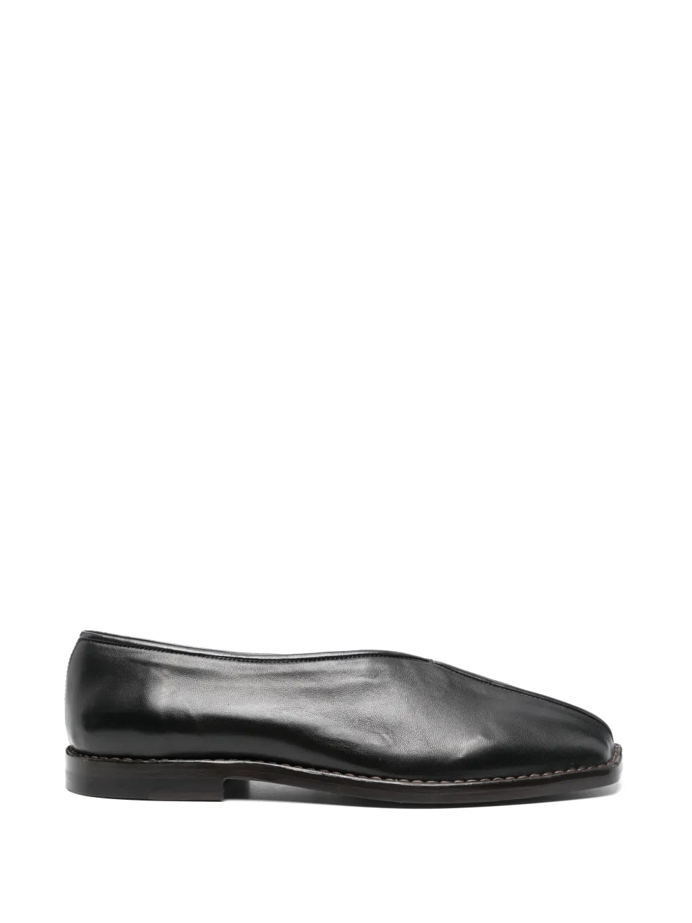 LEMAIRE open-toe loafers - Nero