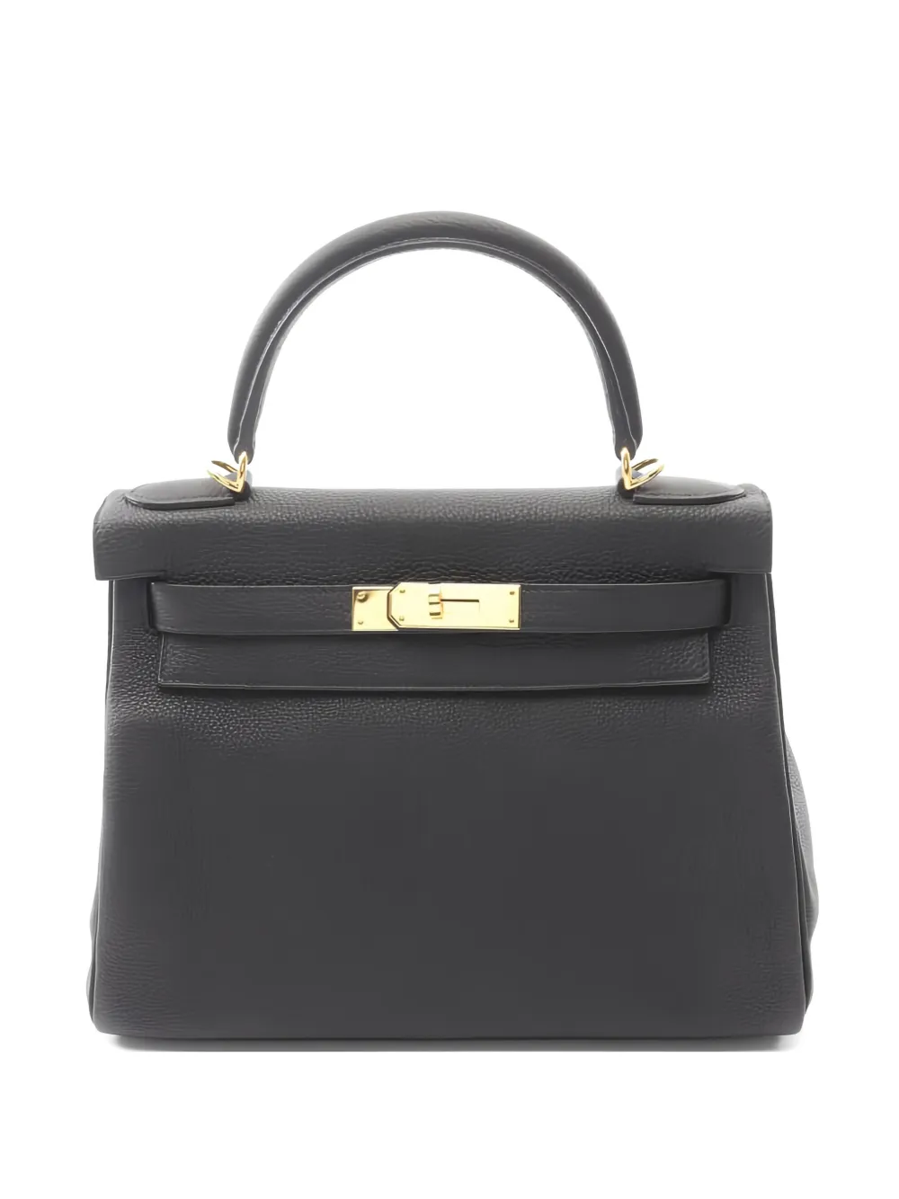 Hermès Pre-Owned 2019 28 Kelly Retourne handbag - Nero