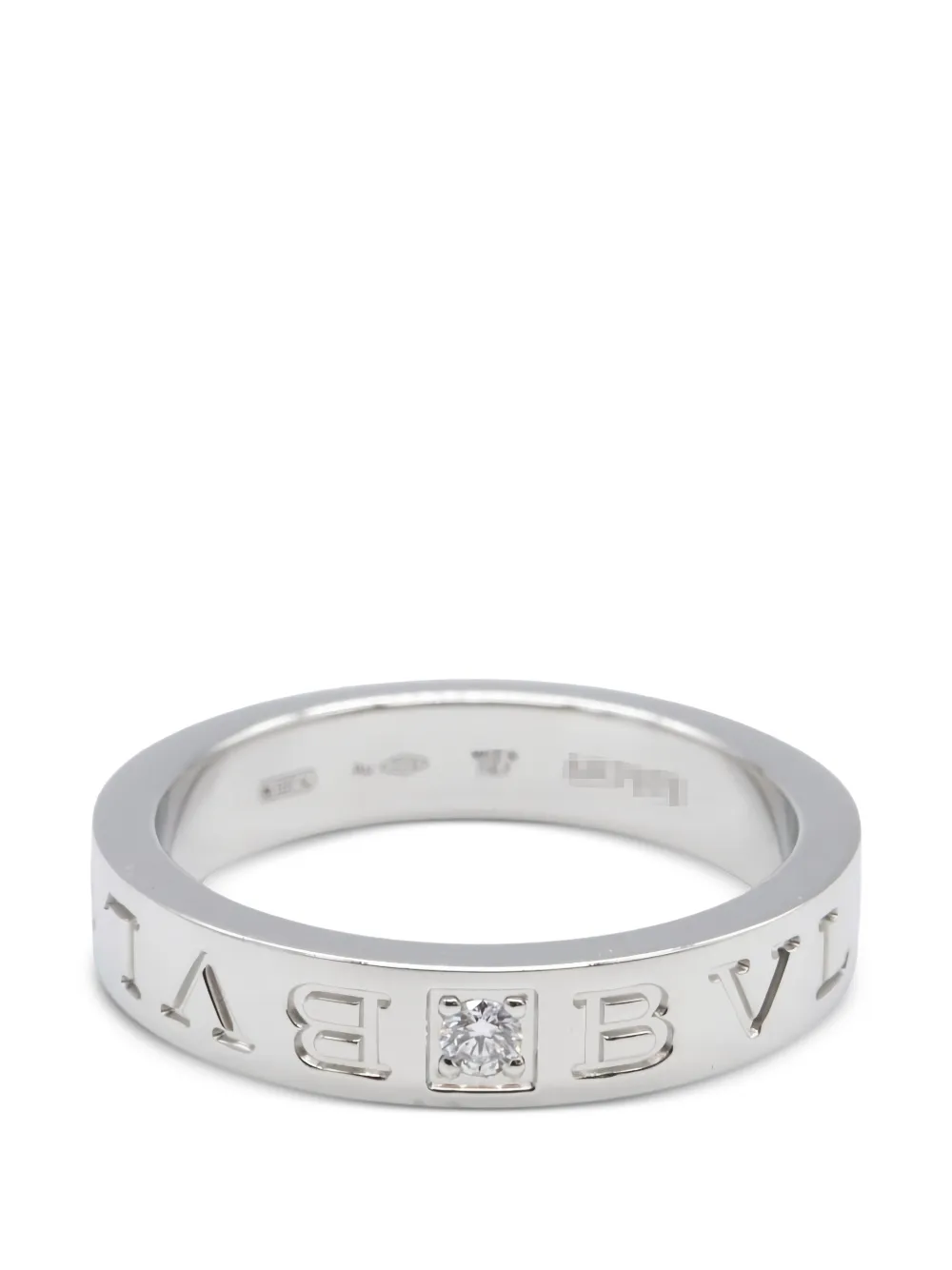 Bvlgari Pre-Owned B-zero One Ring 1PD diamond ring - Argento