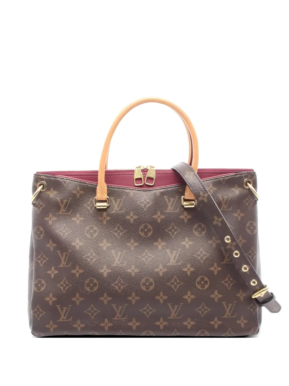 Louis Vuitton Pre-Owned 2013 Pallas Monogram handbag - Braun
