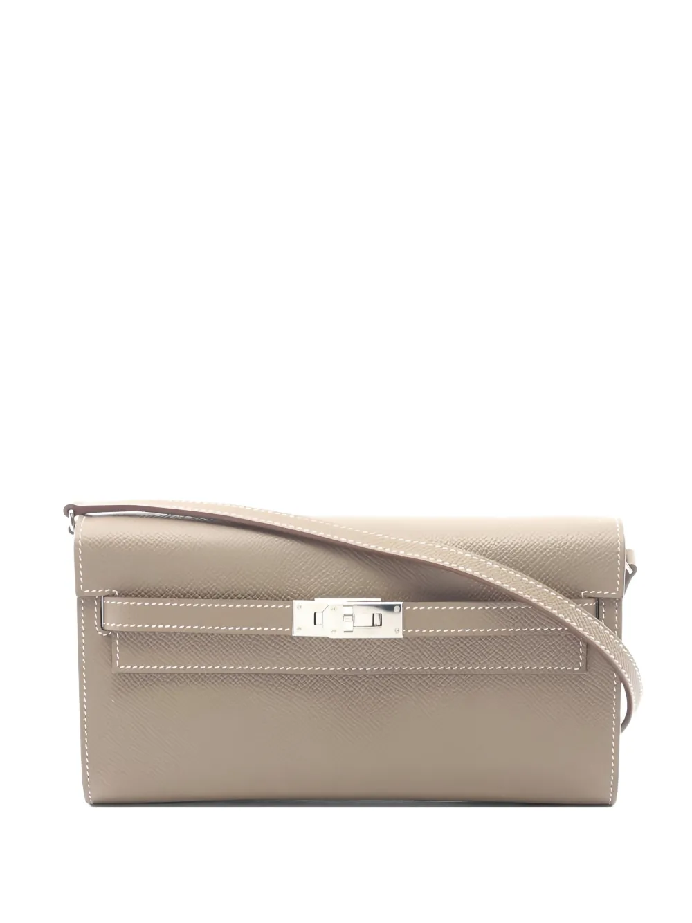 Hermès Pre-Owned 2023 Kelly cross body bag - Braun