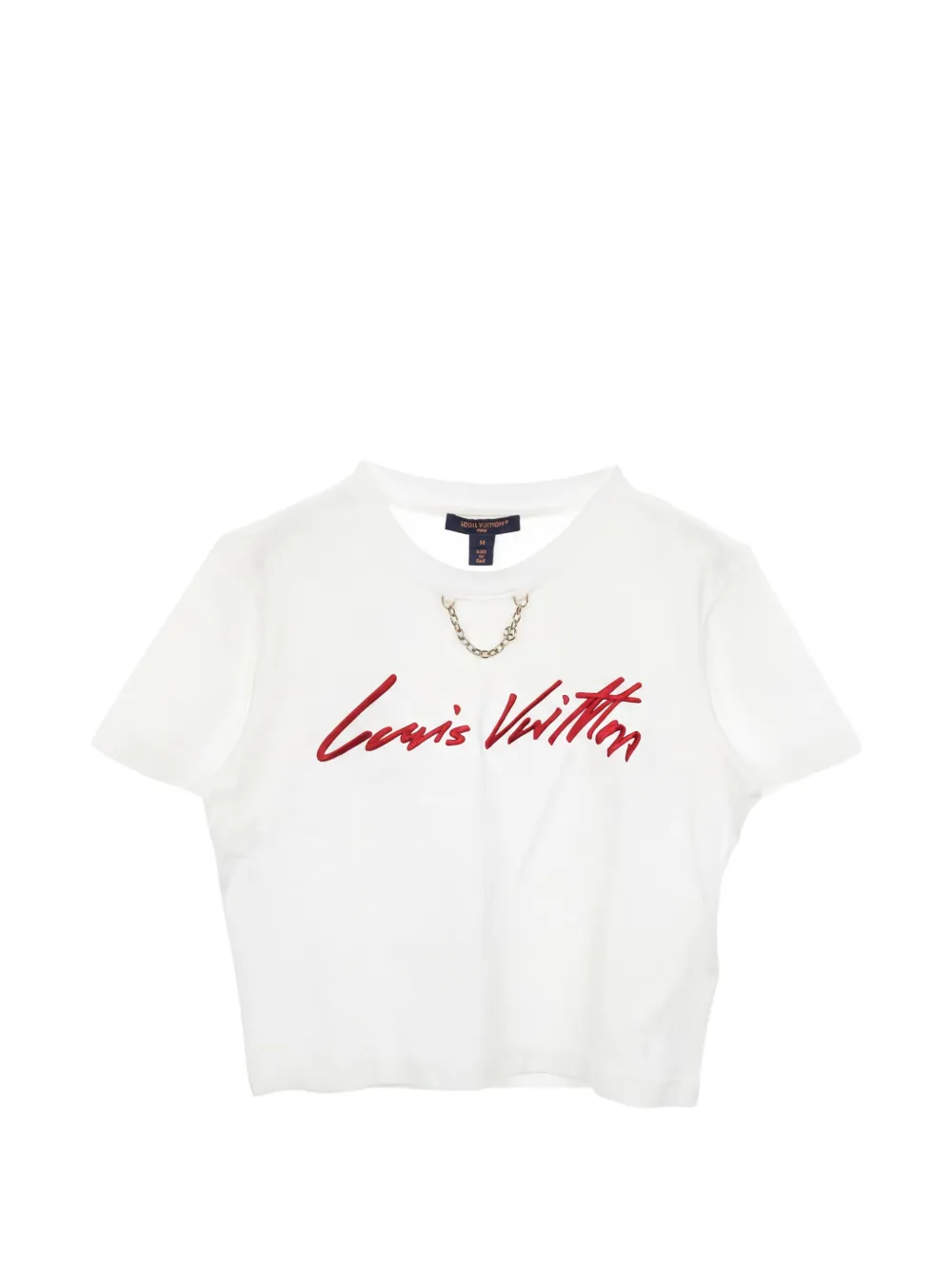 Louis Vuitton Pre-Owned T-shirt con logo anni 2010 - Bianco
