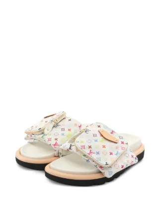 Louis Vuitton Pre-Owned x 村上隆 2010s プール ピロー サンダル