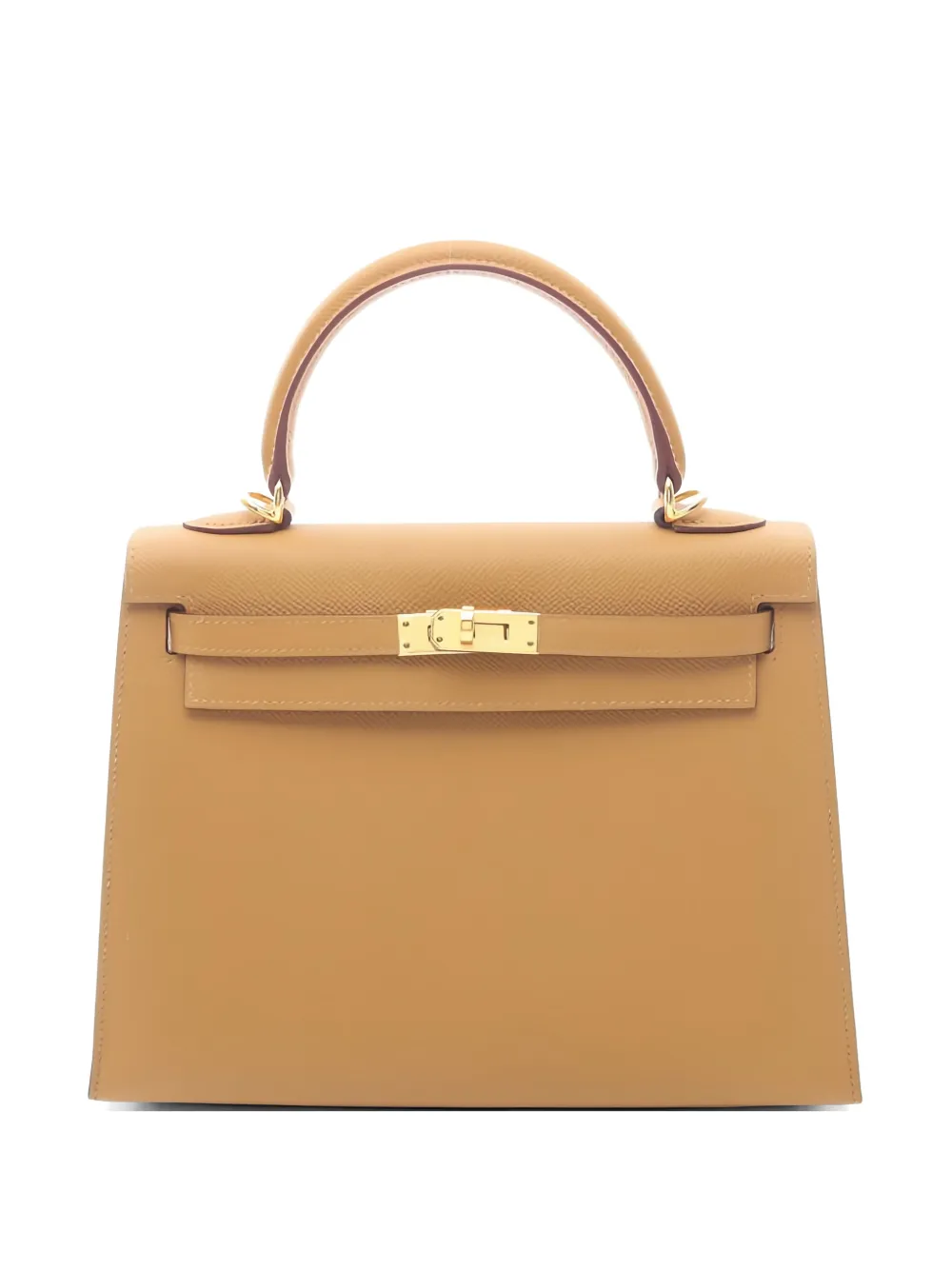 Hermès Pre-Owned 2023 Kelly 25 Sellier gold hardware handbag - Toni neutri