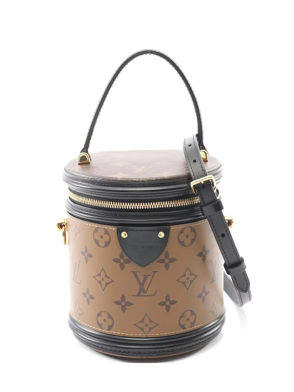 Louis Vuitton Pre-Owned 2019 Cannes Monogram Reverse leather tote bag - Toni neutri