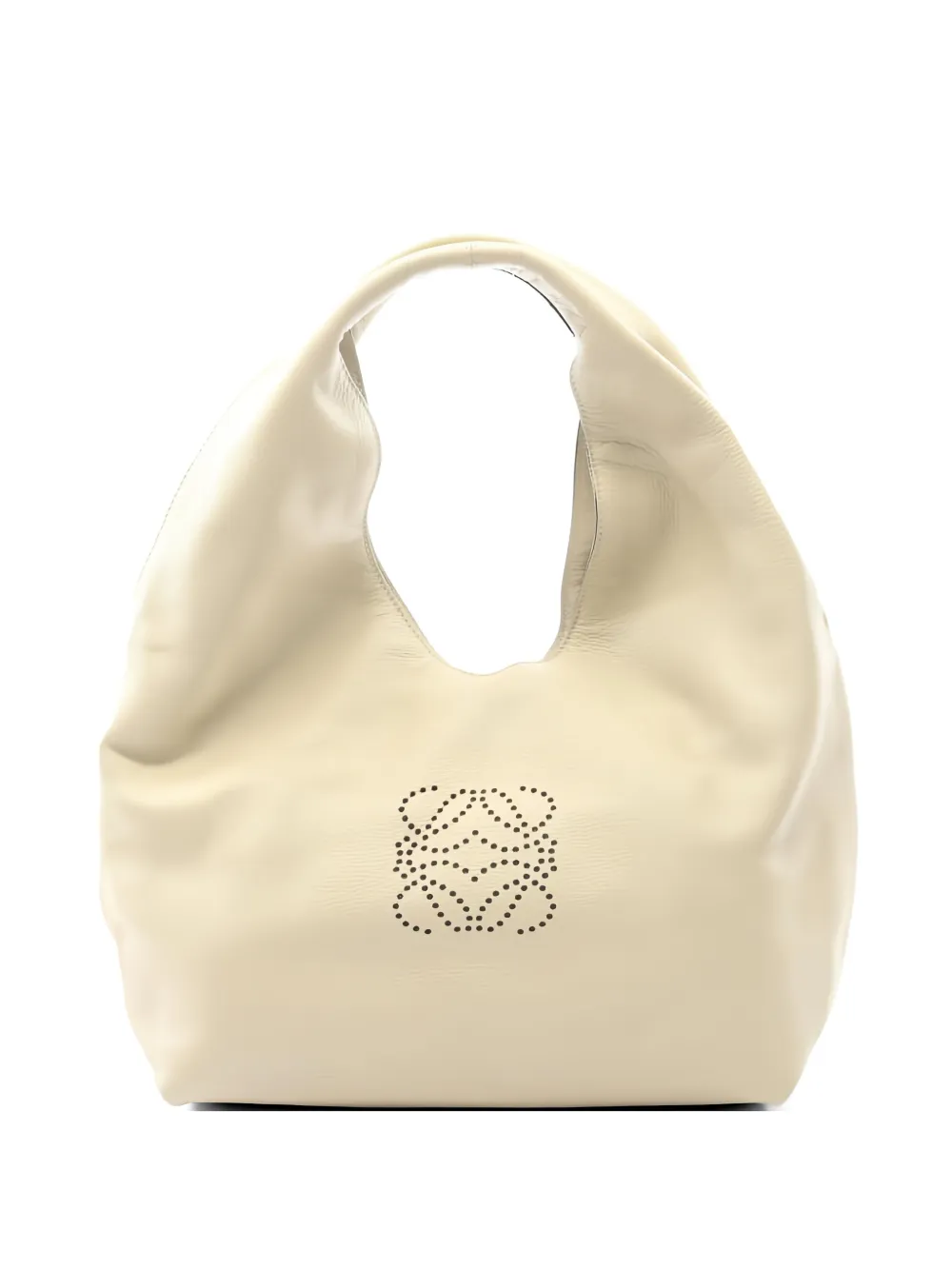 Loewe Pre-Owned 2010s small Dunas leather shoulder bag - Toni neutri