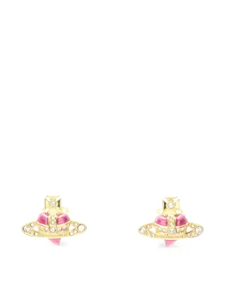 Vivienne Westwood Pre-Owned 2020s ディアマンテ ハート ピアス