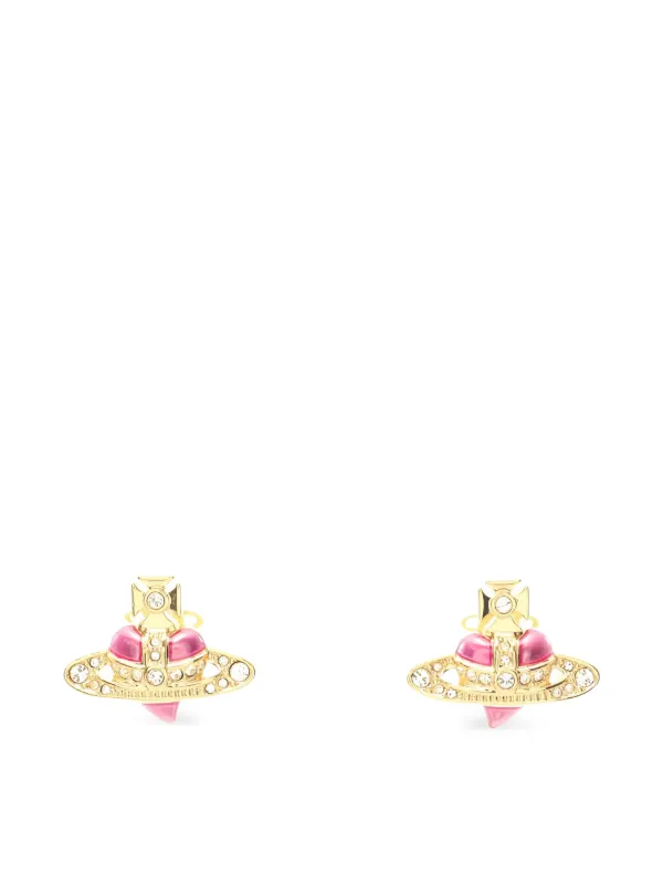 Vivienne Westwood Pre-Owned 2020s ディアマンテ ハート ピアス