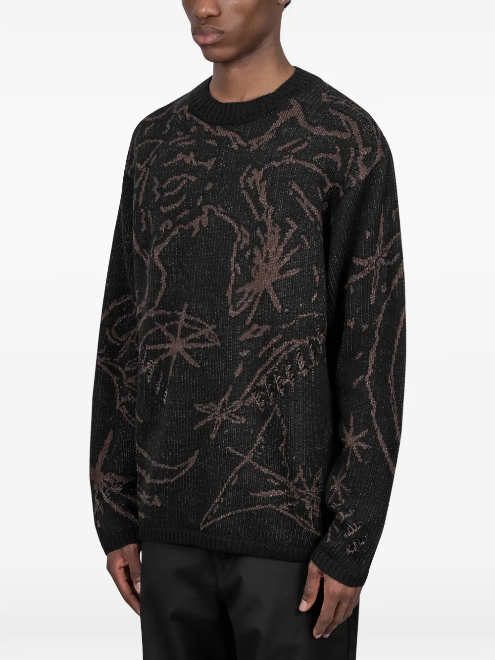  Roa Crew-neck Sweater - Black 
