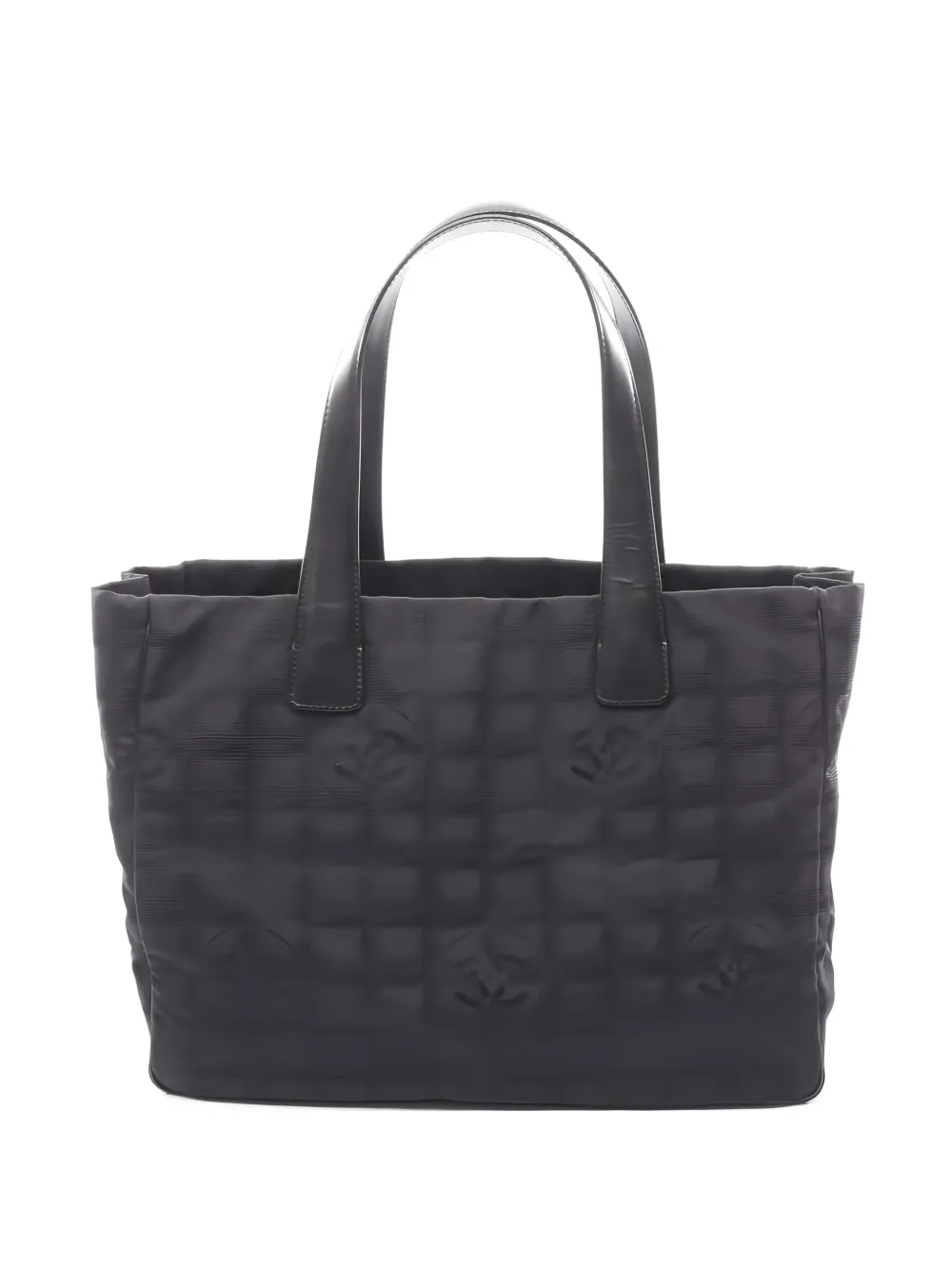 CHANEL Pre-Owned 2003-2004 MM New Travel Line tote bag - Nero