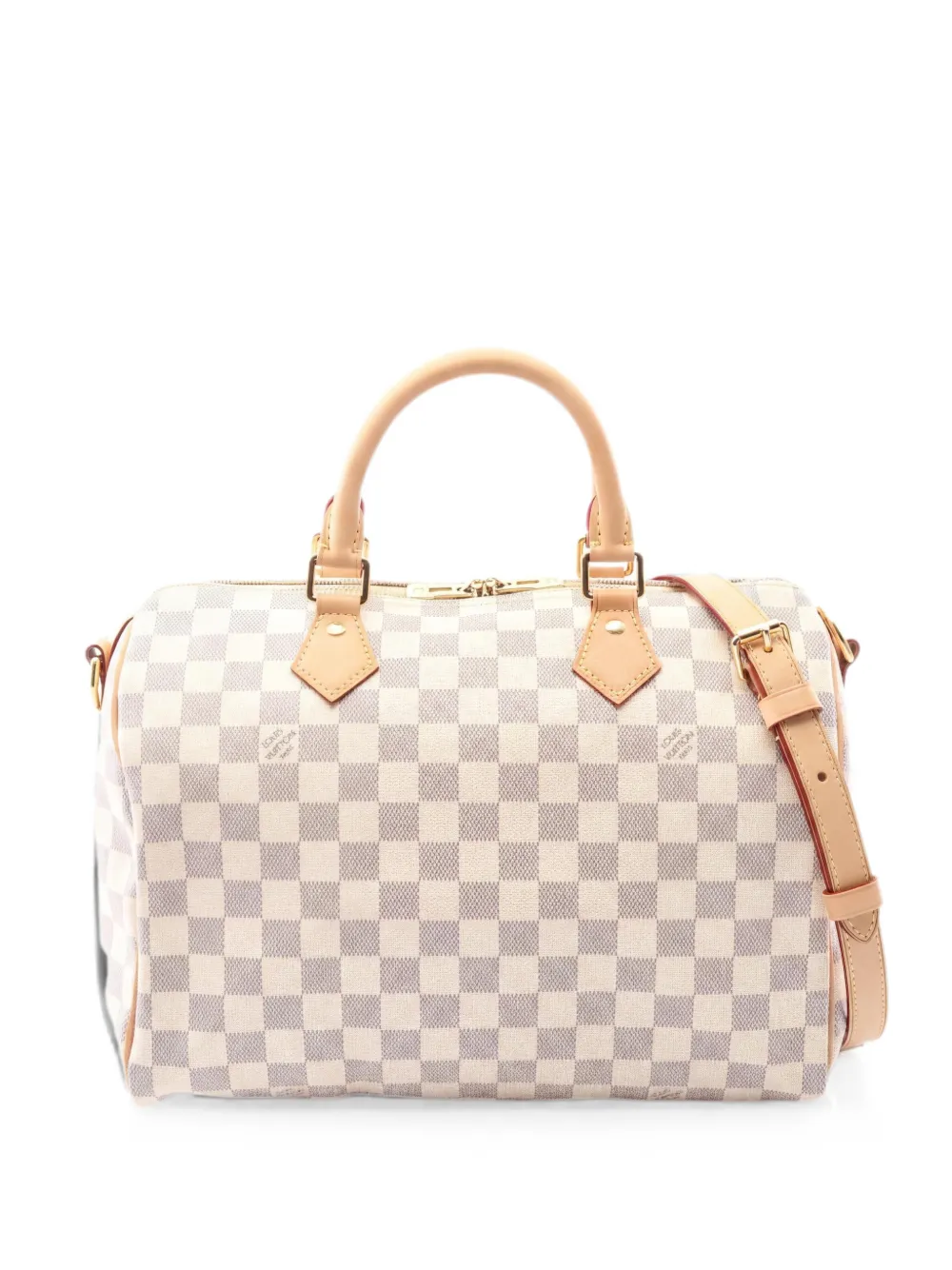Louis Vuitton Pre-Owned Speedy Bandouliere 30 handbag - Bianco