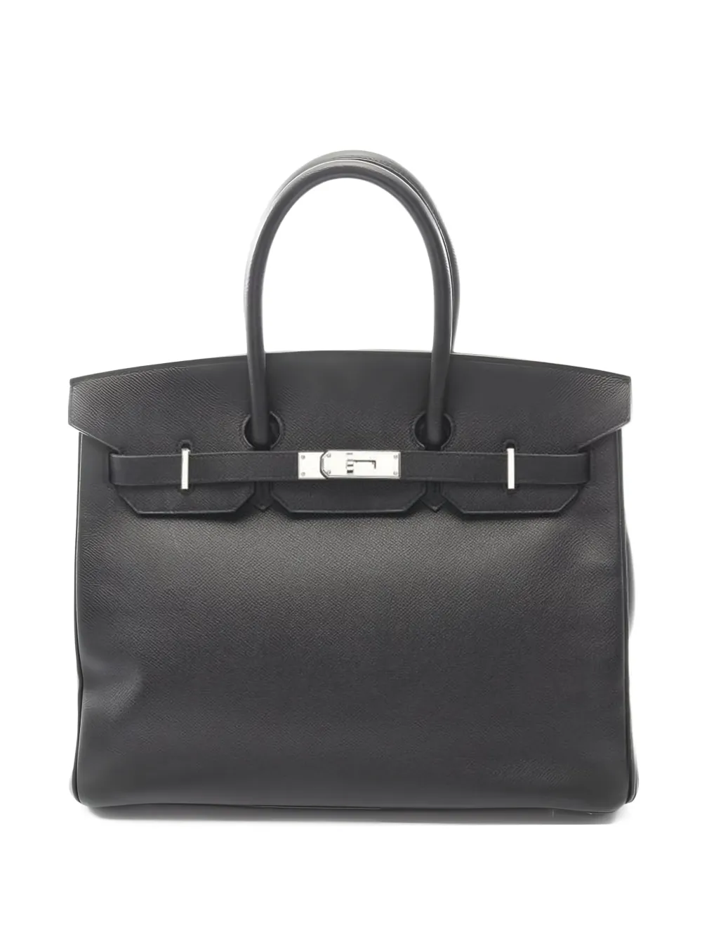 Hermès Pre-Owned 2009 Birkin leather tote bag - Nero
