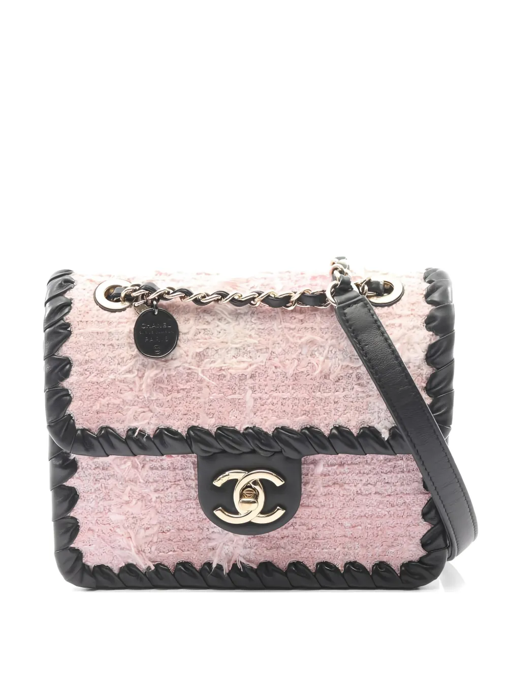 CHANEL Pre-Owned 2021 mini My Own Frame shoulder bag - Rosa