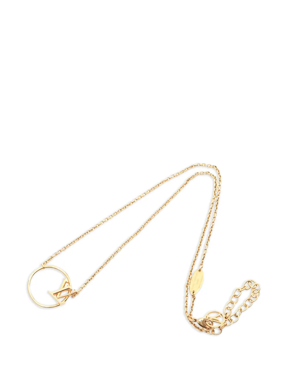 Louis Vuitton Pre-Owned 2022 LV chain necklace - Oro