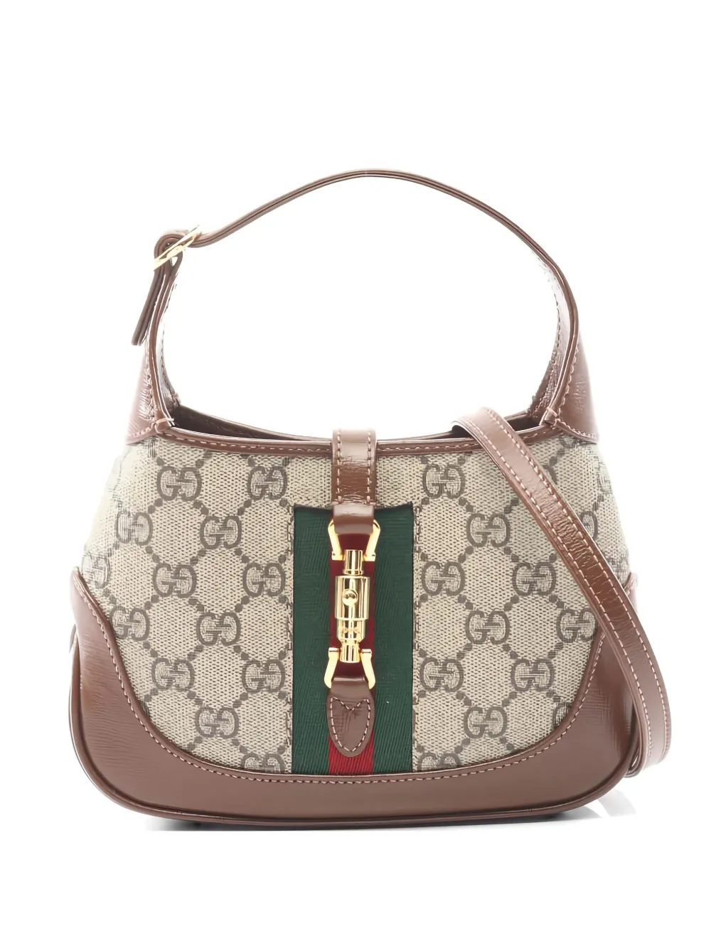 Gucci Pre-Owned 2020s Jackie 1961 GG Supreme shoulder bag - Toni neutri