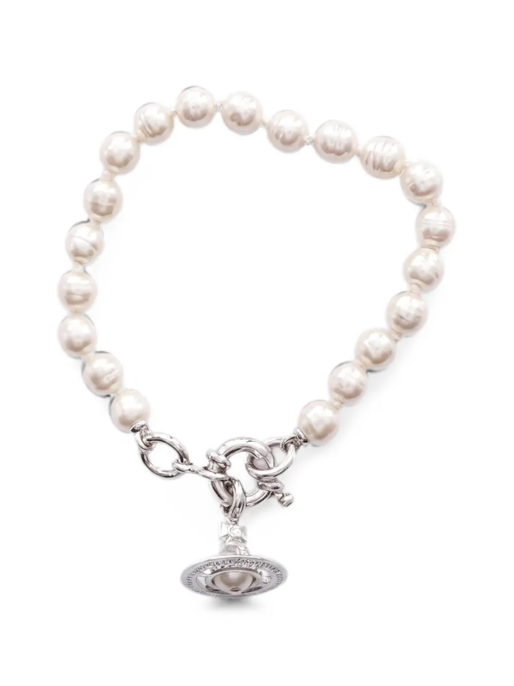 Vivienne Westwood Pre-Owned 2020s Aleksa bracelet - Argento