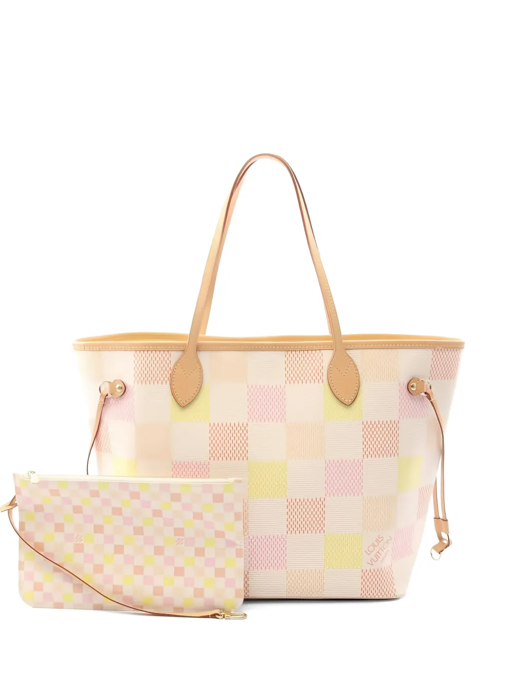 Louis Vuitton Pre-Owned 2021 MM Neverfull Damiericious tote bag - Toni neutri