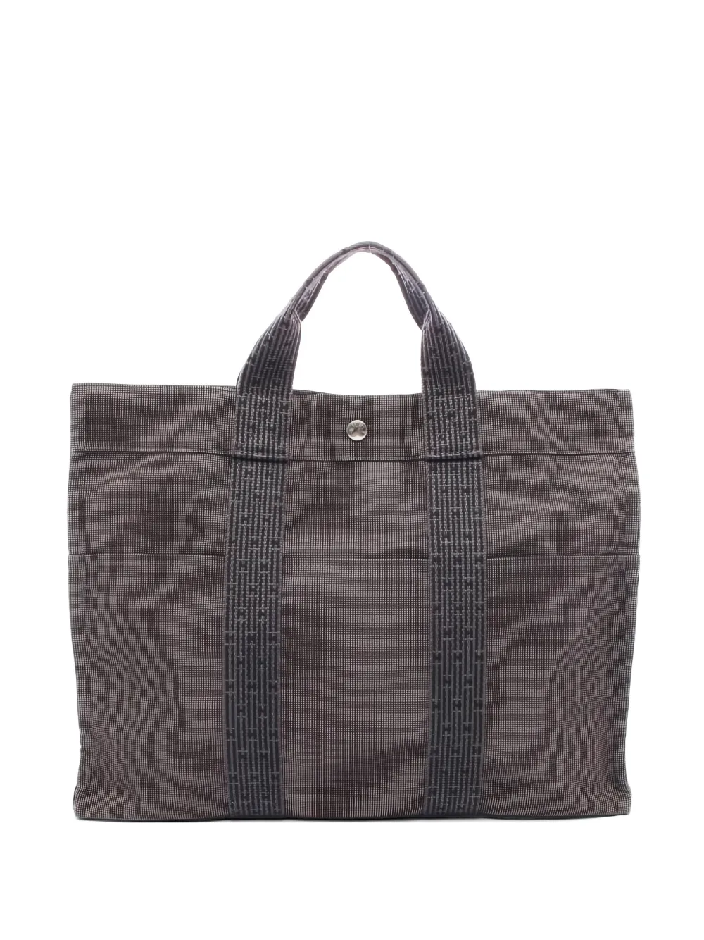 Hermès Pre-Owned 2000s MM Herline canvas handbag - Marrone