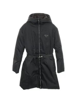 Prada Re-Nylon triangle-logo Raincoat | Black | FARFETCH
