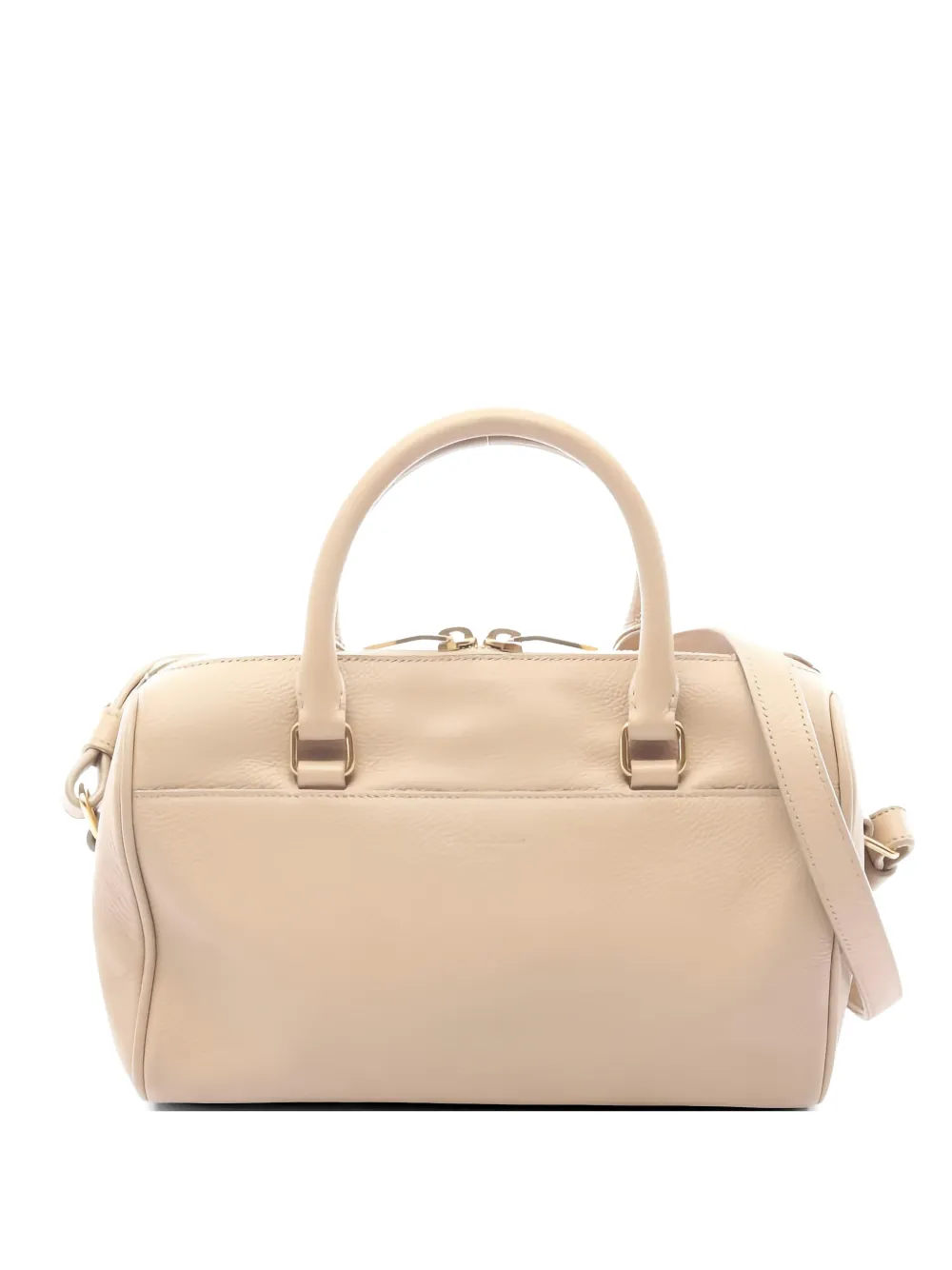 Saint Laurent Pre-Owned 2000s Baby Duffel leather handbag - Toni neutri