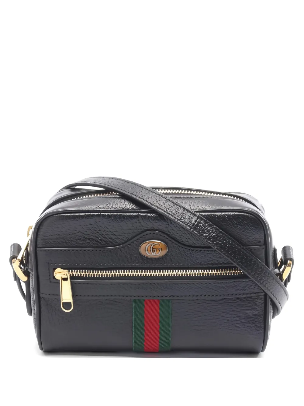 Gucci Pre-Owned 2010s Ophidia leather shoulder bag - Nero