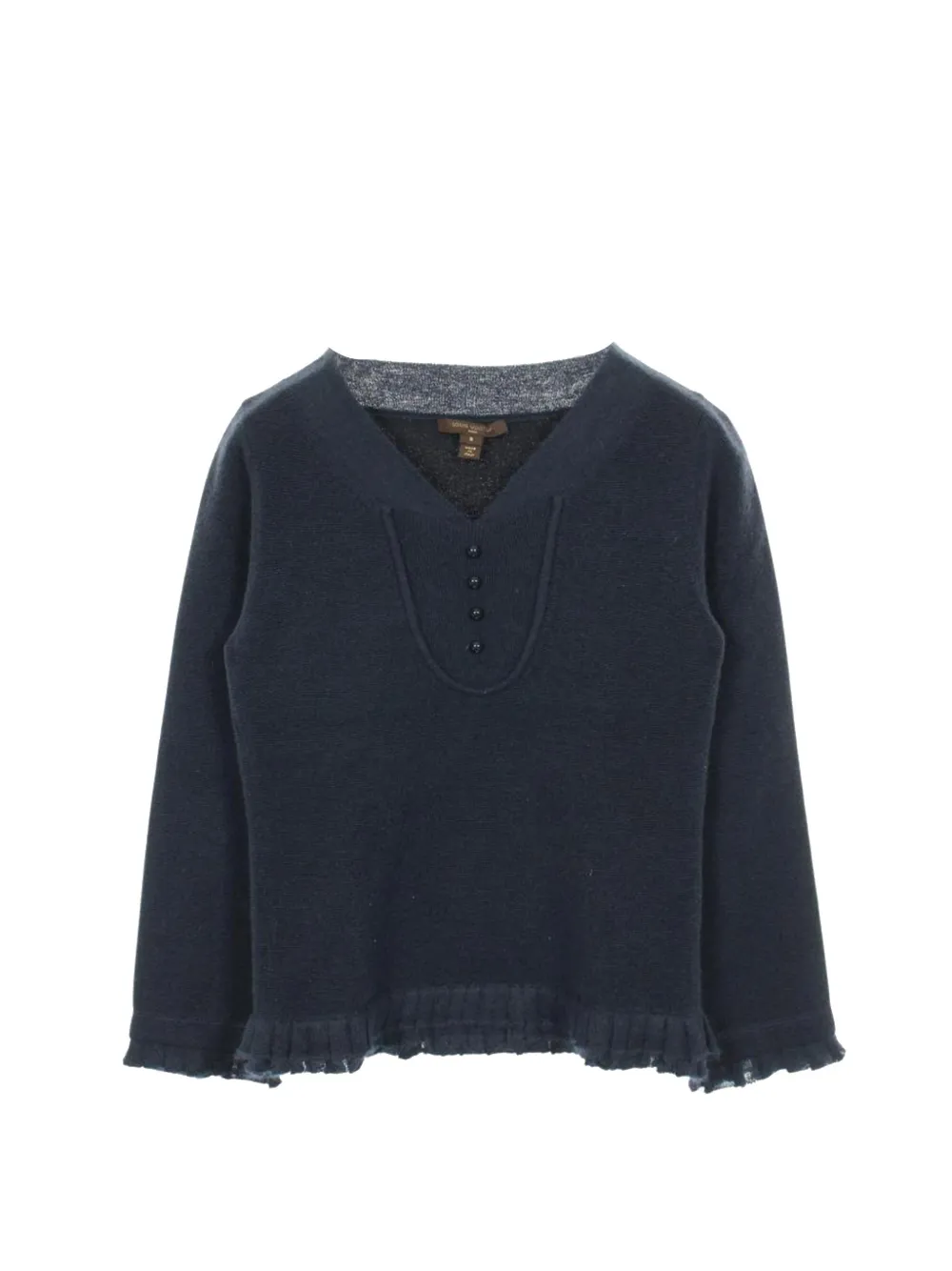 Louis Vuitton Pre-Owned Maglione con scollo a V anni 2010 - Blu