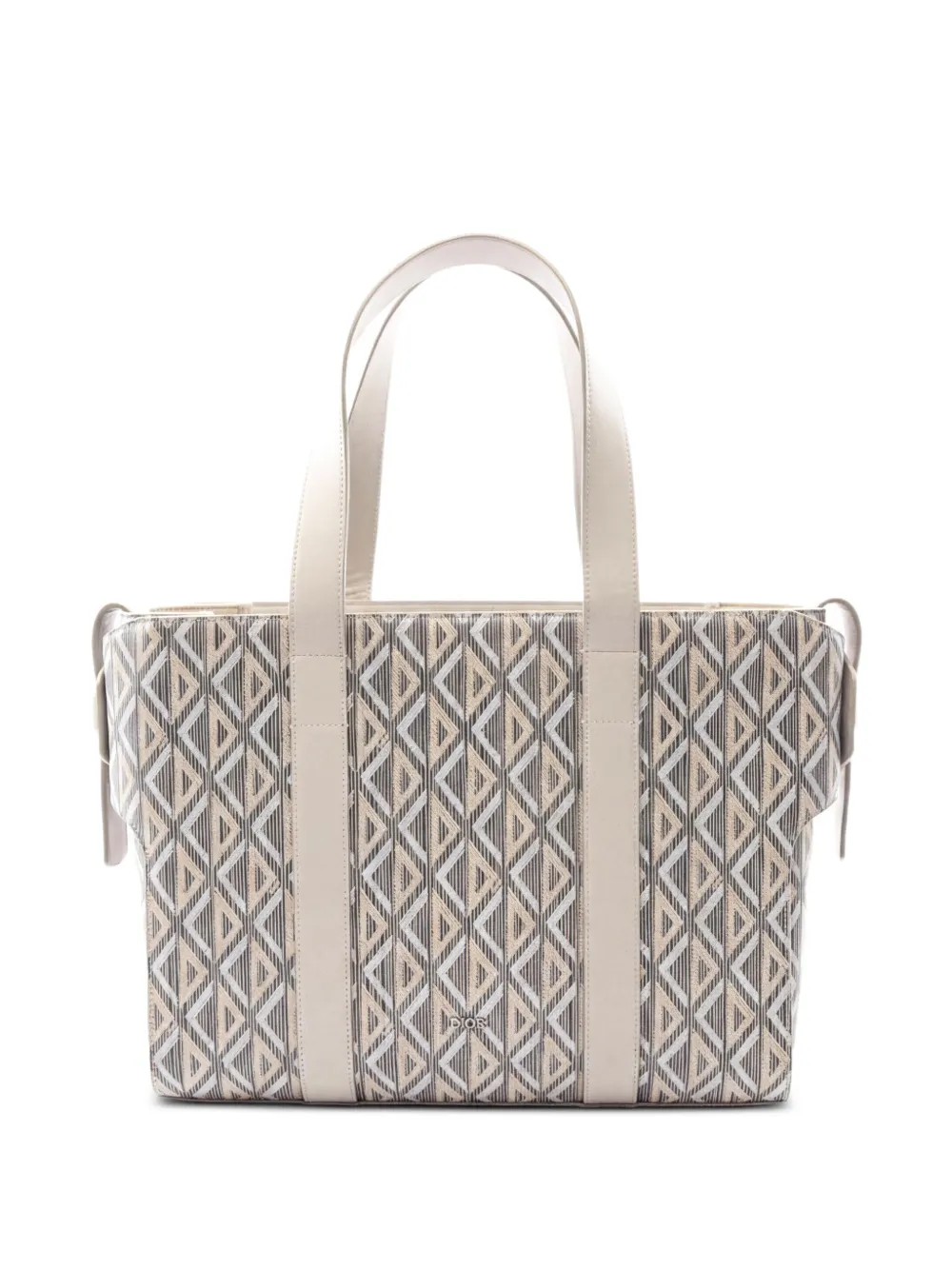 Christian Dior Pre-Owned 2010s Diamond Koror tote bag - Neutrals